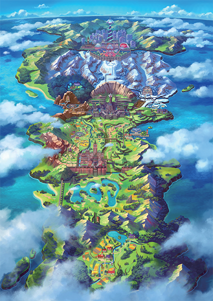 Pokemon Galar Region