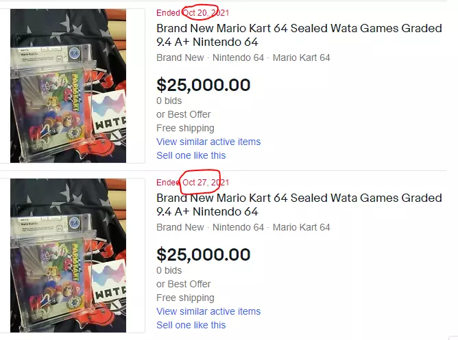 Retro Game eBay Sellers are Completely Unhinged